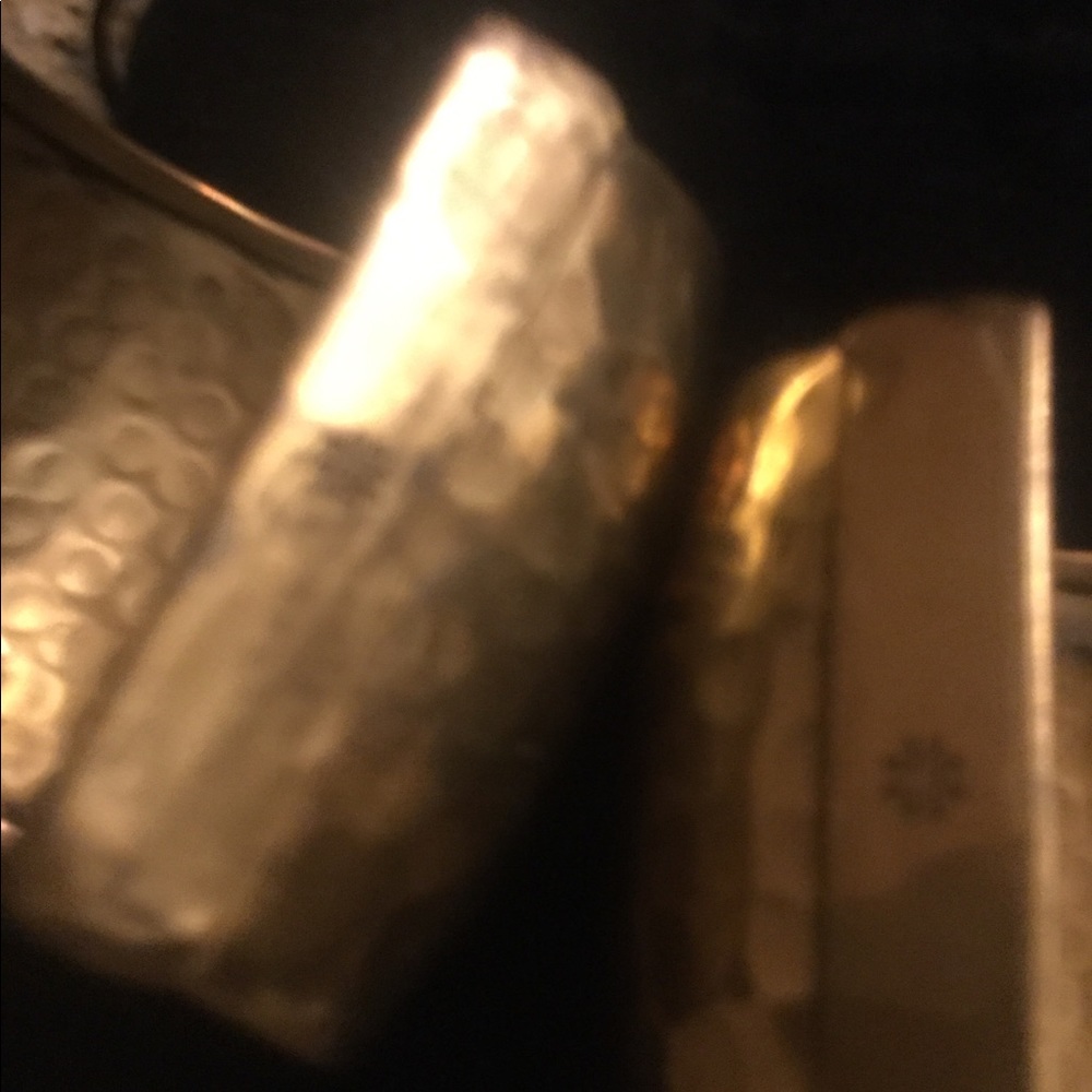 Hammered. Brass Cuffs - image 2